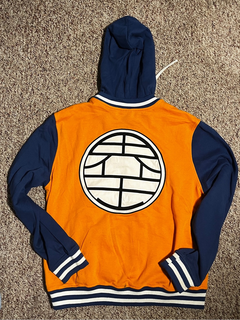 Dragon Ball Z Kame Symbol Varsity Jacket - Picture 2 of 5